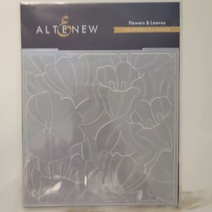 Altenew FLOWERS & LEAVES 3D Embossing Folder 6" x 6" NEW